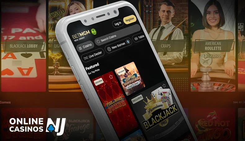 Bet365 Online Casino NJ Mobile Screen