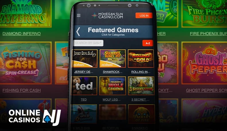 Mohegan Sun Online Casino Nj Mobile Screen