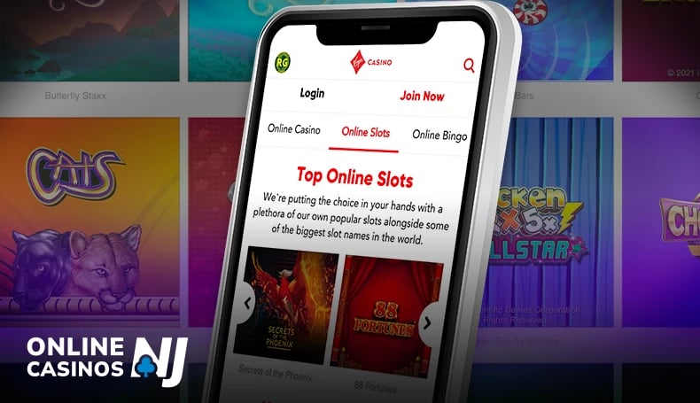 Virgin Casino Online Mobile App Screenshot